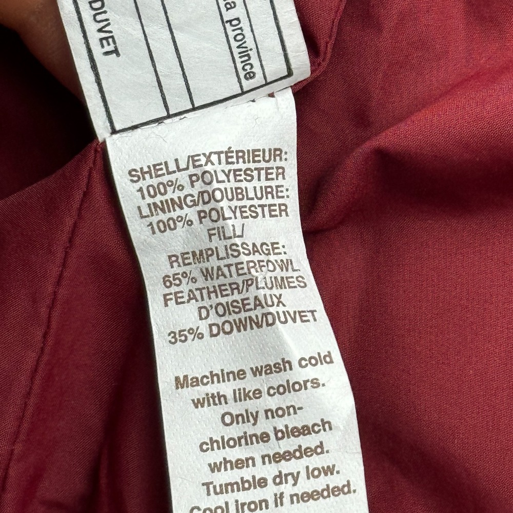 Hollister Vest Womens Medium Gray Puffer Waterfowl Feather Down Full Zip Outdoor - Picture 6 of 11